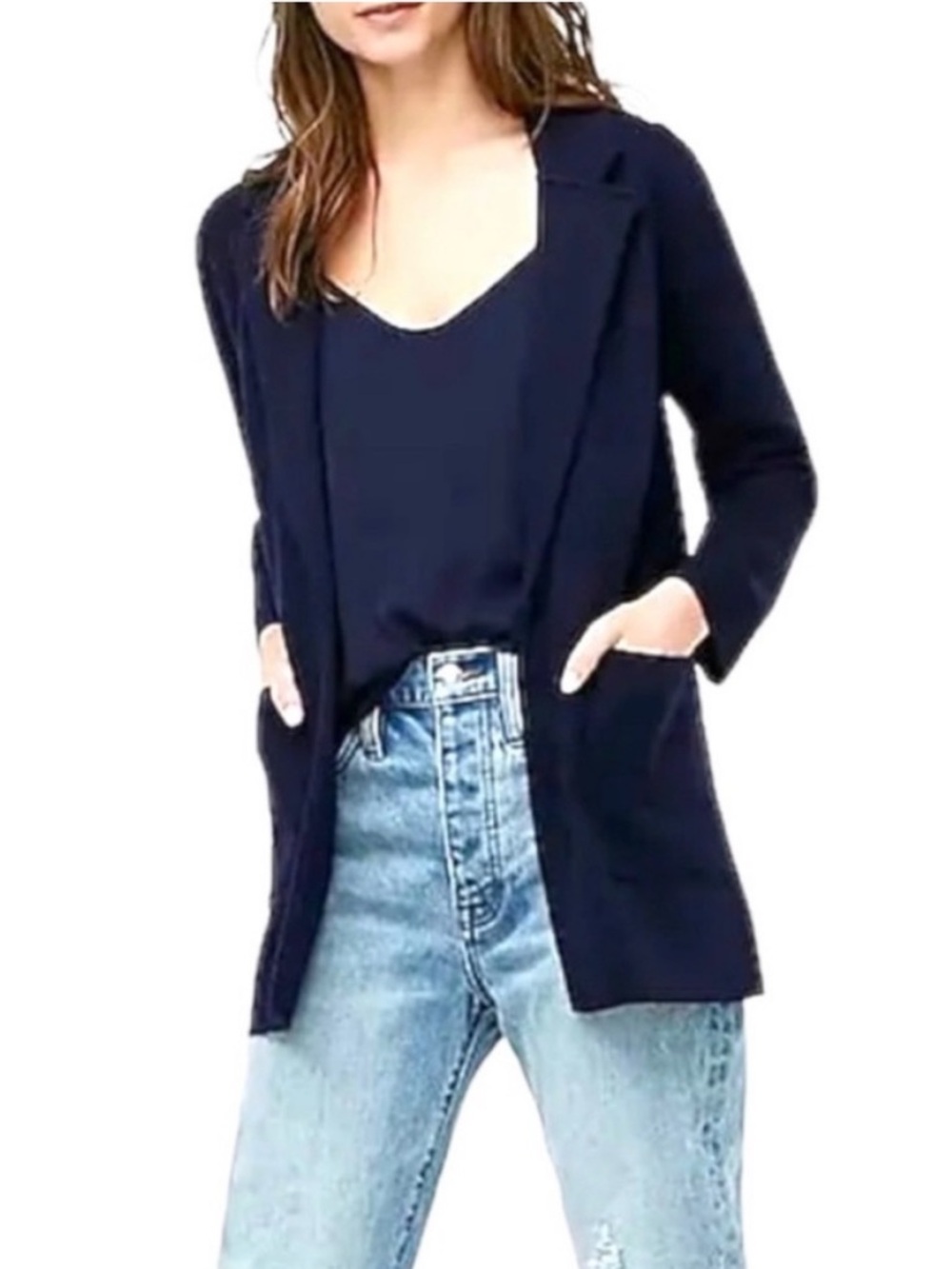 J CREW Sophie open-front sweater-blazer Item J0244  Size S